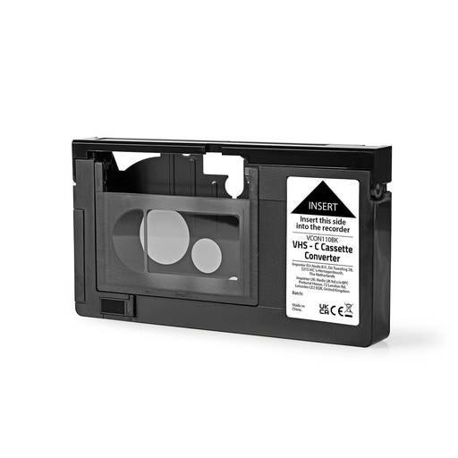 [H32204] VHS-C til VHS båndadapter (Elektrisk styret)