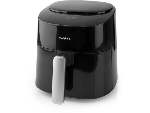 [H62709] Hot AirFryer - 4,2L 240 min. timer, 8 programmer, Sort