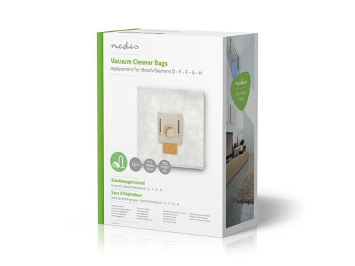 [H41011] Støvsugerposer - Bosh/Siemens D-E-F-G-H (12 stk. + filter)