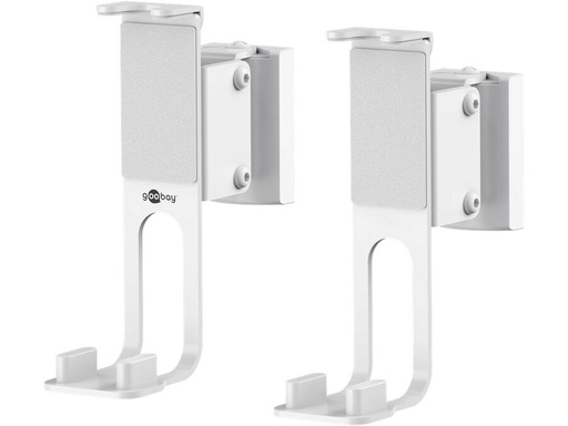 [H64696] Vægbeslag til Sonos ONE / ONE SL / PLAY:1, Hvid (2 stk.)