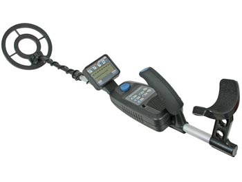 [H24263] Prof. metaldetektor m. pinpointer og LCD display