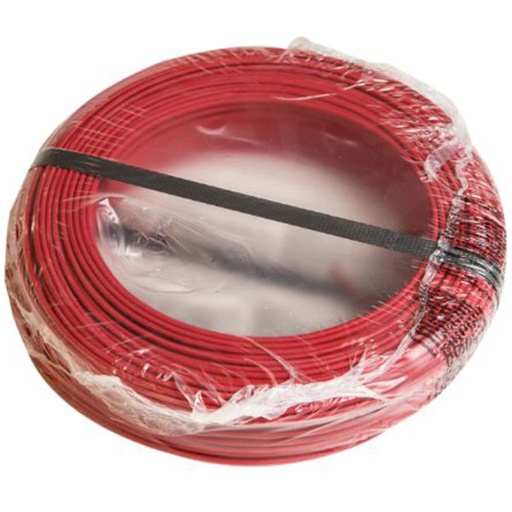 [5732104059] Inst. ledning PVL blyfri 1x1,5 mm rød - 100 meter