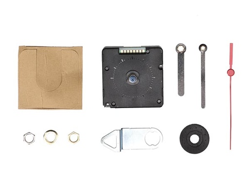 [H44612] Quartz urværk m. DCF - Modul m. 3 visere