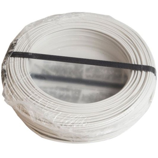 [5732104062] Inst. ledning H07V-U 1x1,5mm² hvid - 100 meter