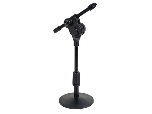 [H38584] Bord stand til mikrofon, sort