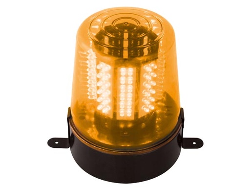 [H36958] Roterende LED advarselsblink - Orange (12V) incl. netadapter