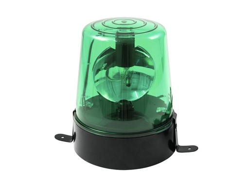 [H18255] Roterende blink - GRØN, 15W m. 230V netstik