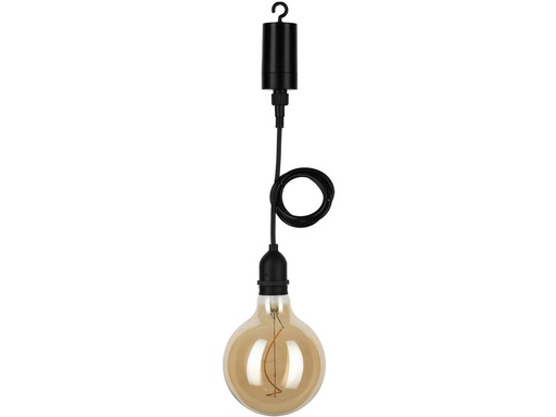 [H61621] Pendant m. batteriforsynet G125 (2200K) LED pære - 1m (IP44)