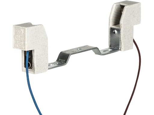 [H61736] Fatning til R7S pære - 118mm, 250V / 6A (0,75mm² ledn.)