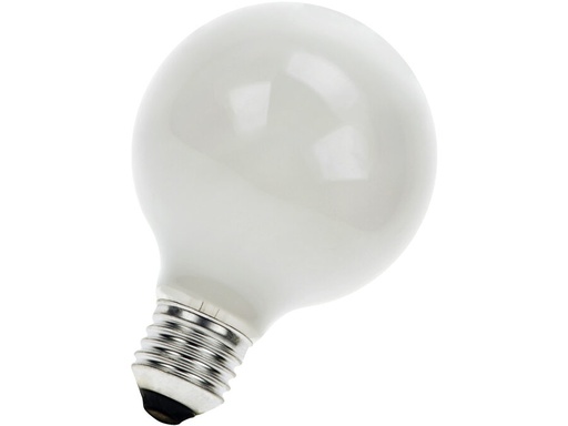 [H62562] G80 Glødepære - 240V 100W Opal, E27 (1000h)