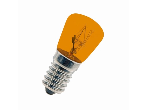 [H58157] Pygmypære - 235V / 15W, E14 sokkel, Orange