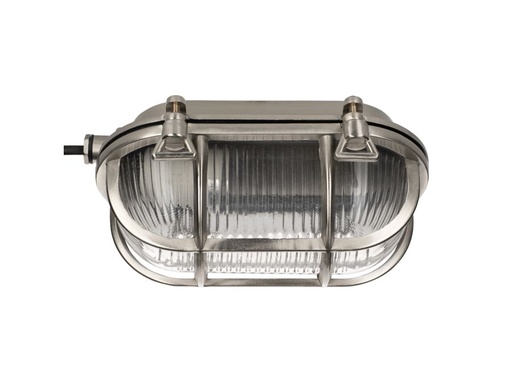 [H57084] Skotlampe - AHOI, E27, Alu. nikkel (til indendørs brug)