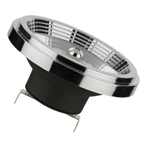 [H57657] AR111 LED Spot - 12V 9W 24° dæmpbar, G53 sok. (2700K)