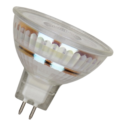 [H28335] MR16 LED spotpære - 12V 5W 36° GU5.3 dæmpbar, Varm hvid