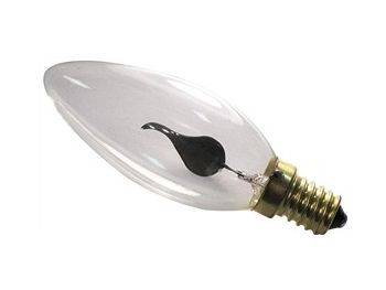 [H28391] Deco flammekerte - 240V / 3W, E14 sokkel