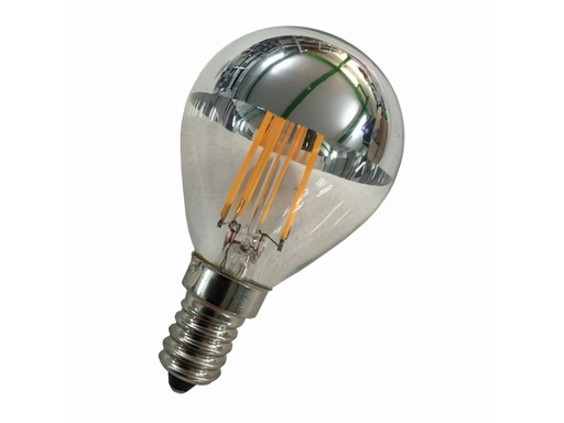 [H25289] G45 filament LED topforspejlet - 240V 2W E14 (2700K)