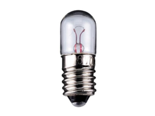 [H25113] Dværglampe - 12V / 167mA / 2W Tube, E10 sokkel