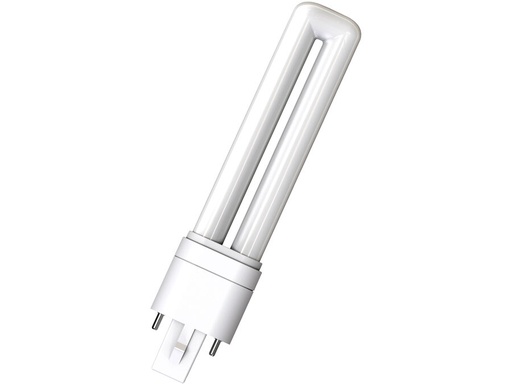 [H64132] LED PL kompaktrør - 3W (7W), G23, EM+AC (840)