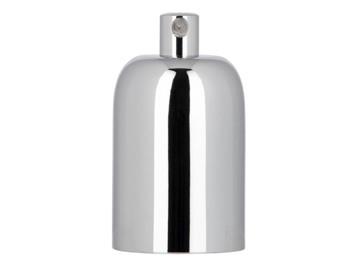 [H45235] Moderne E27 pærefatning - Krom