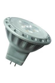 [H45210] MR11 LED spotpære - 12V / 2,5W 30° Varm Hvid, GU4 sok.