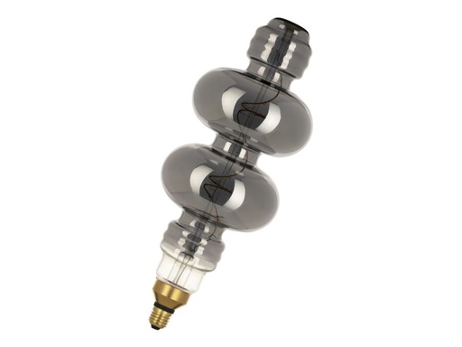 [H45218] LED filament "Art-Deco" 240V / 4W, E27 (2200K) Sort, dæmpbar