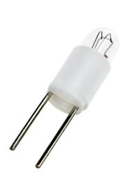 [H36092] T1 miniature stiftpære - 28V / 24mA / 0,67W Bi-pin (2,54mm)