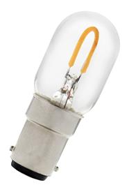 [H42431] Filament LED rørlampe - 240V 1W, Ba15d sokkel (Ø22x57mm)