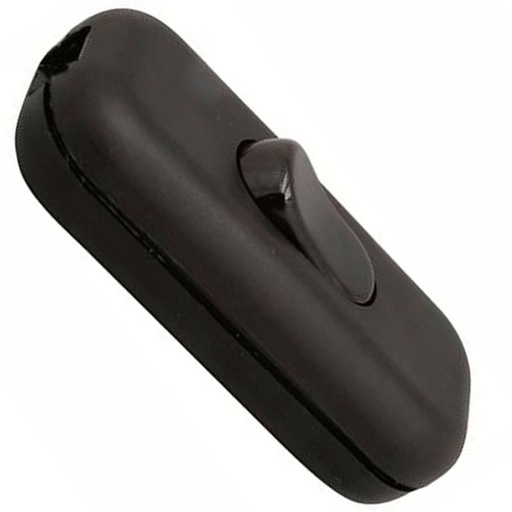 [6217300028] Gennemgangsafbryder sort