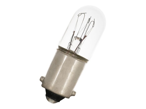 [H51602] Dværglampe - 220V / 14mA / 3.1W, Ba9s sokkel (Ø10x28mm)