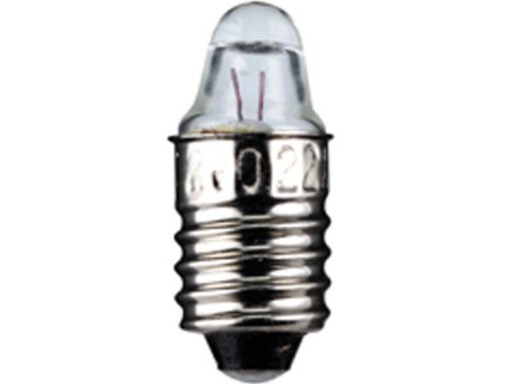 [H19115] Dværglampe - 2,25V / 250mA / 0,56W Linse, E10 sokkel