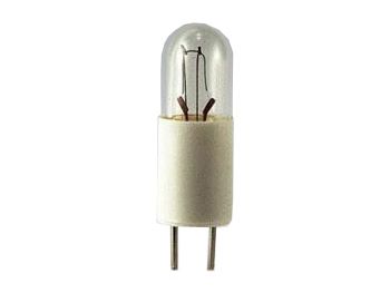[H14521] T1 3/4 miniature stiftpære - 2,5V / 350mA, Bi-pin (3,17mm)