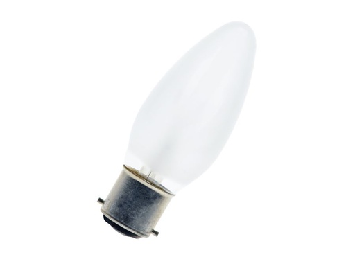 [H52275] Dværglampe 240V / 104mA / 25W, B22d sokkel (Ø35mm) frostet