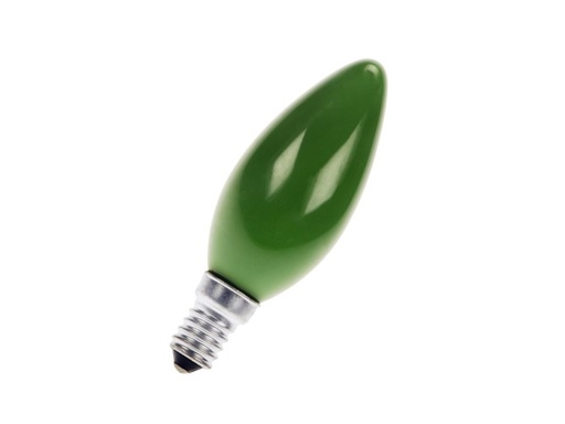 [H52307] Kertepære - 240V / 40W, E14 sokkel (Ø35mm) Grøn