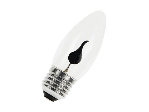 [H52316] Kertepære - 240V / 3W, E27 sokkel (Ø35mm) Flame