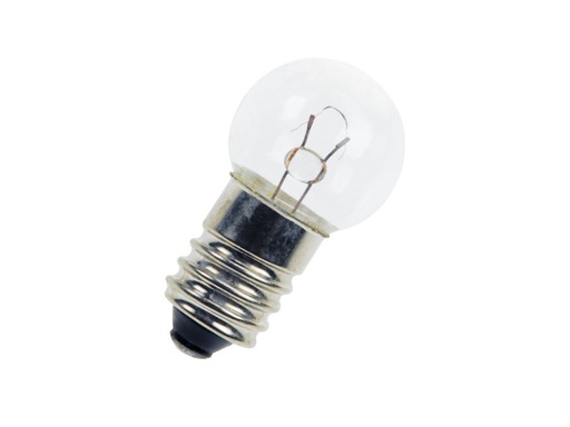 [H52510] Dværglampe - 2.4V / 1.25A / 3W, E10 sokkel (Ø15x29mm)