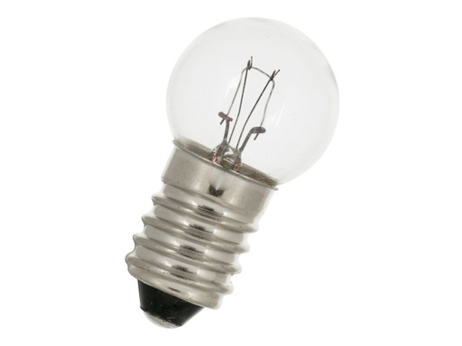 [H52533] Dværglampe - 24V / 210mA / 5W, E10 sokkel (Ø15x29mm)