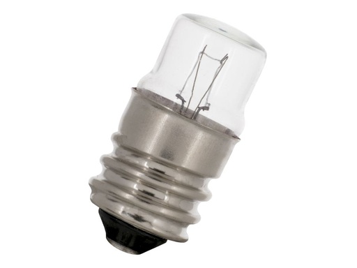 [H52551] Rørlampe - 24V / 83mA / 2W, E14 sokkel (Ø13x30mm)