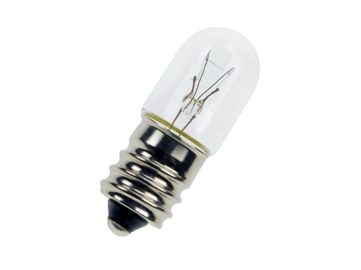 [H52583] Dværglampe - 30V / 100mA / 3W, E12 sokkel (Ø13x34mm)