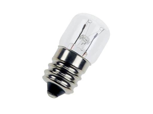 [H52605] Rørlampe - 60V / 83mA / 5W, E14 sokkel (Ø16x35mm)