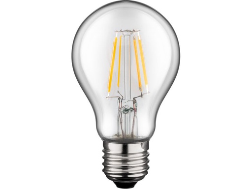 [H49721] Filament LED std.pære - 230V / 6,5W, E27, Dæmpbar (2700K)