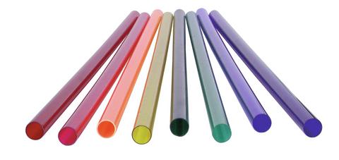 [H24209] Farvefilter til T8 lysstofrør - Ø28 x 1190mm, PINK