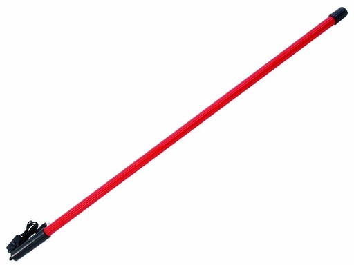 [H14767] Fluorcerende neonrør - 36W, 134cm x Ø35mm RØD m. netstik