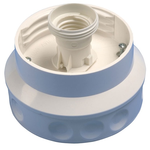 [6243300005] Dåsearmatur E27 - hvid