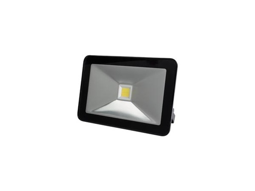 [H35129] Design LED facadespot - 10W COB, Neutral Hvid (IP65), Sort