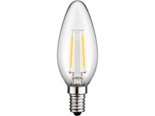 [H48729] Filament LED kertepære - 230V / 2W, E14 sokkel (2700K)