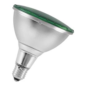 [H50878] PAR38 LED pære - 230V / 15W, 50°, E27, Grøn