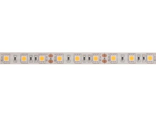 [H42826] LED strip (IP61) - 12V, 60 LED/m, Varm Hvid (metervare)