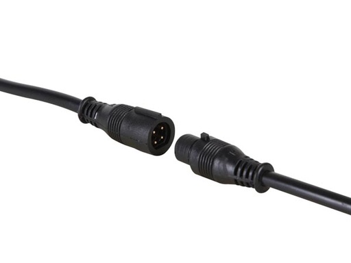 [H42746] Konnektorkabel f. RGB LED strip - 4P han/hun, 50cm (IP65)
