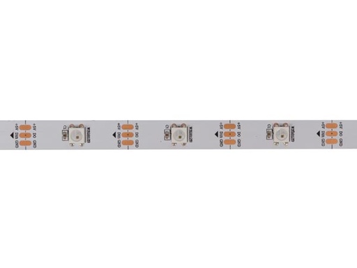 [H43297] Prof. data RGB LED strip (IP20) - 5V, 30 LED/m (metervare)