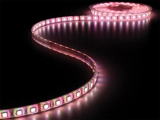 [H47517] Vandtæt LED strip (IP68) - 24V, 60 RGB LED/m (metervare)